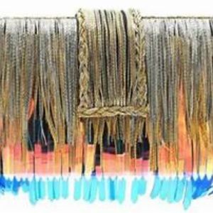 Simitri Clutch with Chain Shoulder Strap